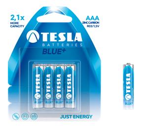 TESLA BLUE zinc-carbon battery AAA (R03), 4pcs