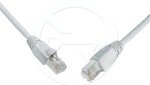 Solarix patch cable CAT5E SFTP PVC 15m gray snag-proof