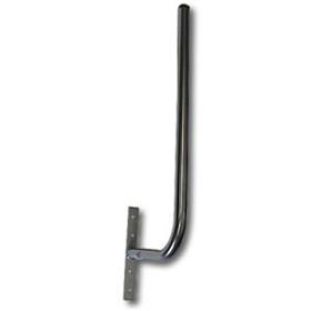 Antenna wall-mount  L  lenght 29cm, height 61cm, d=28mm, bent with strap base