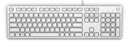 Dell KB216/Wired USB/US-Layout/White