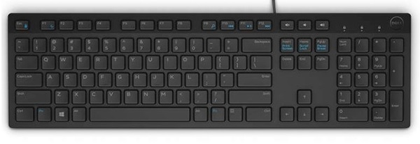 Dell KB216/Wired USB/GER-Layout/Black