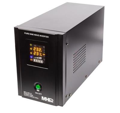 Backup power supply MHPower MPU-700-12, UPS, 700W, sine wave, 12V