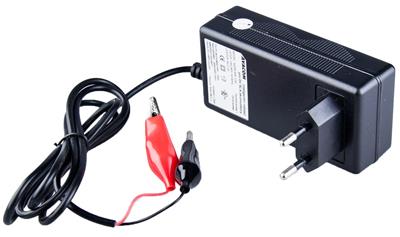 Battery charger WILSTAR 6V/1.2A for lead acid AGM/GEL accumulators (4 - 16Ah)