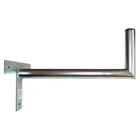 Antenna wall-mount L lenght 50cm, height 20cm, d=42mm with T base