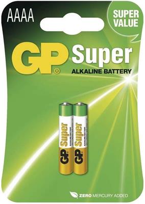 Alkaline battery GP 25A / AAAA - 2pcs