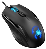 GENIUS mouse GX GAMING AMMOX X1 600, wired, 3200 dpi, RGB backlight, USB, black