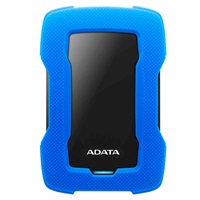ADATA External HDD 1TB 2.5 "USB 3.1 HD330, BLUE COLOR BOX, blue (rubber, impact resistant)