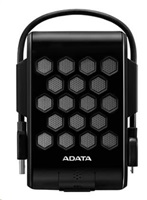 ADATA External HDD 1TB 2.5 "USB 3.1, DashDrive ™ Durable HD720, G-sensor, black, (rubber, water / shock