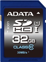 ADATA SDHC card 32 gigabytes UHS-I Class 10, Premier