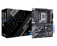 ASRock MB Sc LGA1700 B660 PRO RS, Intel B660, 4xDDR4, 1xDP, 1xHDMI