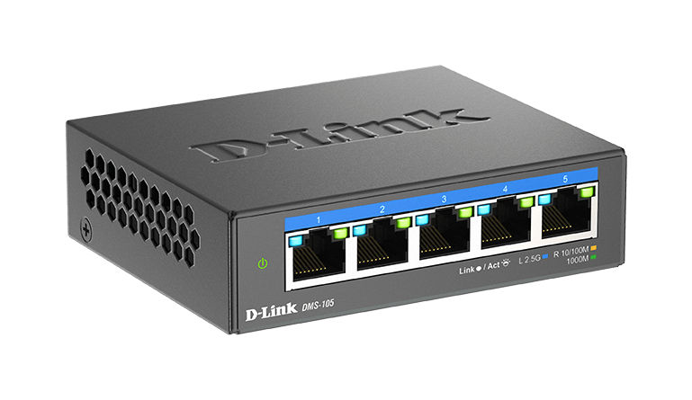 D-Link DMS-105/E  5-port Multi-Gigabit Unmanaged Switch