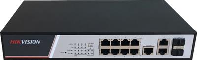 Hikvision DS-3E2310P PoE Smart managed switch, 8x PoE, 125W