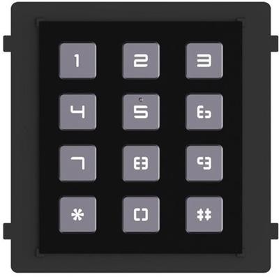 Hikvision DS-KD-KP(O-STD) - keypad module for IP intercom, black