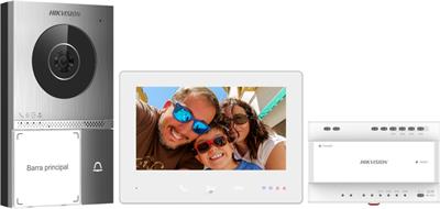 Hikvision DS-KIS705EY Complete Kit - Monitor+Door Station+Power Supply, 2-wire