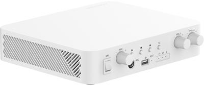Hikvision DS-QAE1A80G1-VB(B) – Network Amplifier, Microphone, Bluetooth, USB, 80W