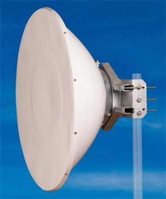JIROUS JRMC-1200-24/26 Ra parabolic antenna with precision mount for Racom radio units
