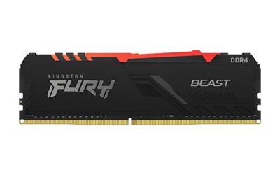 KINGSTON 16GB 3200MHz DDR4 CL16 DIMM FURY Beast RGB