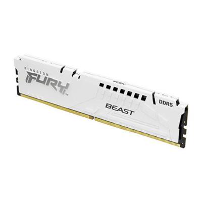 KINGSTON 64GB 5600MT/s DDR5 CL40 DIMM (Kit of 2) FURY Beast White XMP