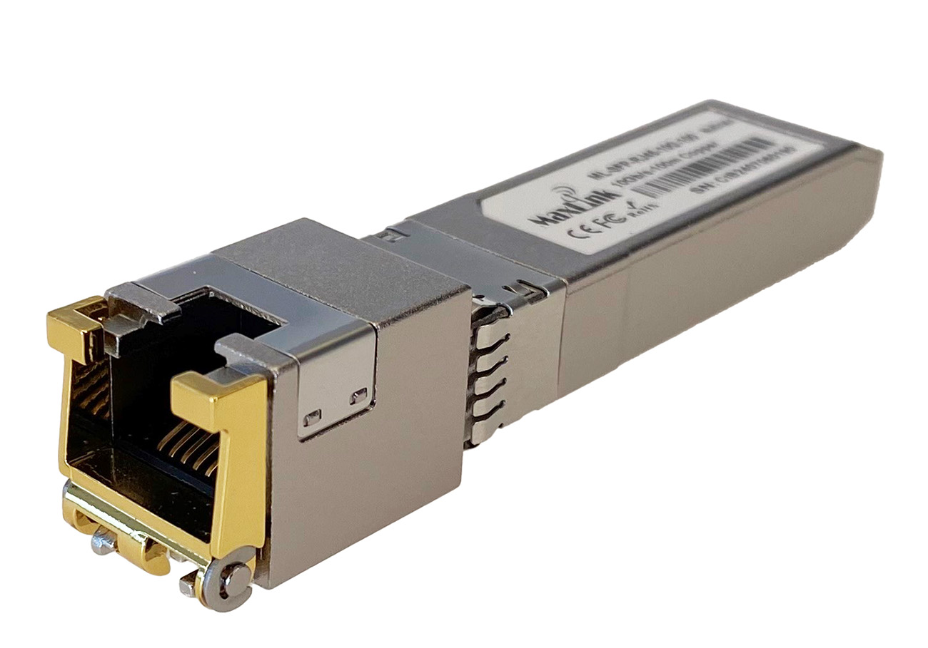 MaxLink SFP+ 10G copper module, RJ-45, 100m, 10Gbps