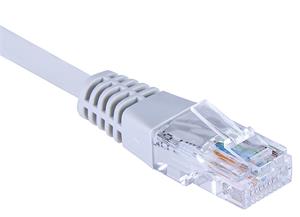 Masterlan comfort patch cable UTP, Cat5e, 1m, gray