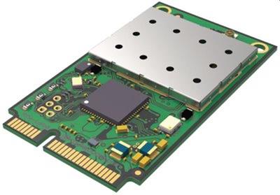 MikroTik R11e-LR8 (R11e-LoRa8), LoRa miniPCI-e card, 863-870 MHz