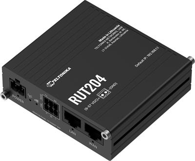 Teltonika RUT204, Industrial 4G Wi-Fi 4 router