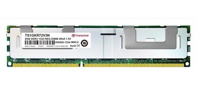 Transcend memory 8GB DDR3 1333 ECC-DIMM 4Rx8