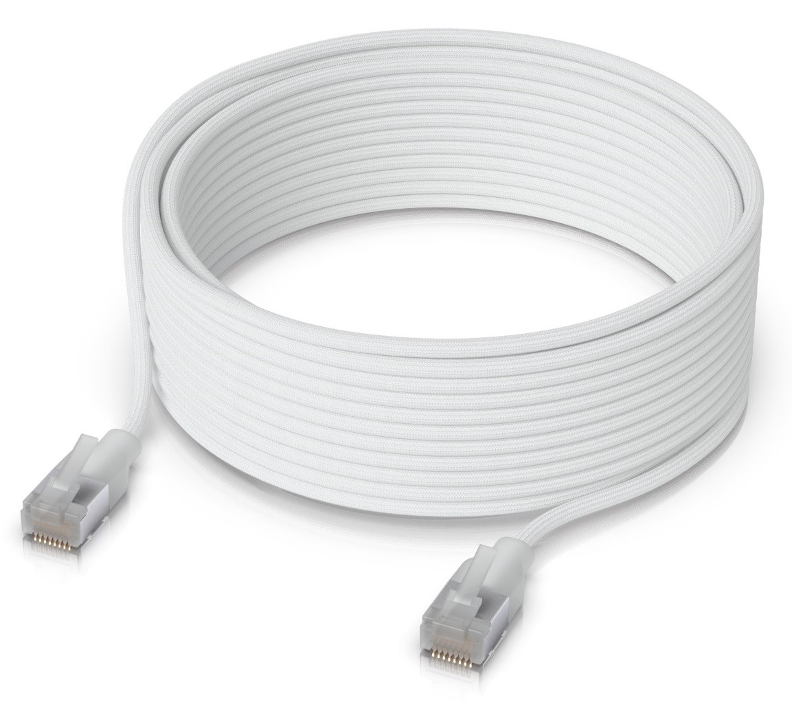 Ubiquiti UniFi Premium Patch Cable, Etherlighting, Cat6a, 12m