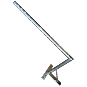 Antenna wall-mount L lenght 35cm, height 120cm, d=42mm and T base