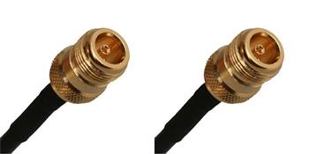 Pigtail RF240 10m - N female / N female