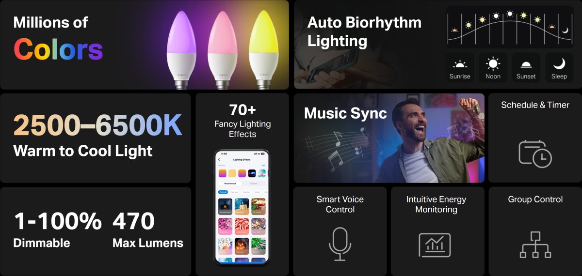 TP-Link Tapo L430C(4-pack) 