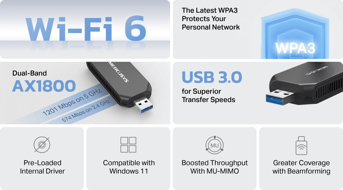 MERCUSYS MA70XM Banner