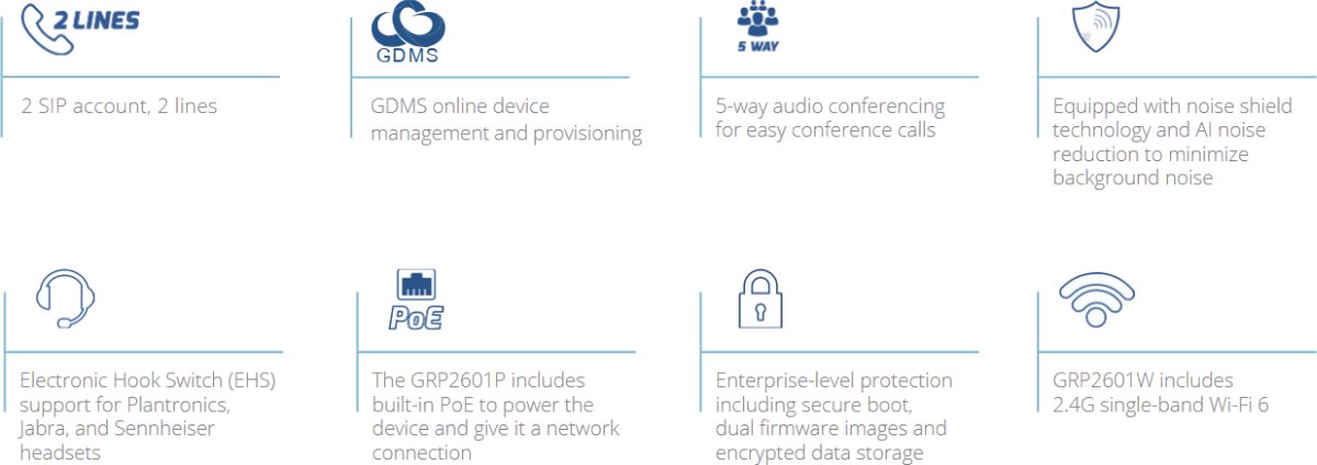 Grandstream GRP2601W