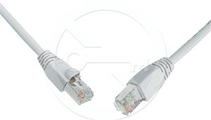 Solarix patch cable CAT5E SFTP PVC 1m gray snag-proof 