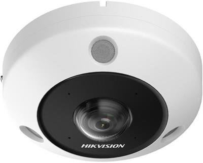 Hikvision IP fisheye camera DS-2CD63C5G1-IVS(1.29mm), 12MP, 1.29mm, IR 15m, Alarm, Audio