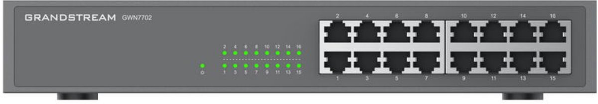 Grandstream GWN7702 Unmanaged Network Switch 16 ports