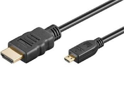 PremiumCord 4K Kabel HDMI A - HDMI micro D, 5m