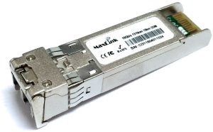 MaxLink 10G SFP+ optical module, SM, 1310nm, 40km, industrial -40°C up to 85°C, 2x LC connector, DDM