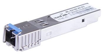 MaxLink 1.25G SFP optical module, WDM(BiDi), SM, Tx 1310/Rx1550nm, 20KM, 1x SC connector, DDM