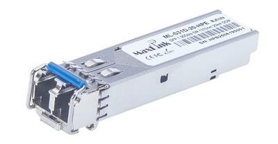 MaxLink 1.25G SFP optical SFP modul, SM, 1310nm, 20km, 2x LC connector, DDM, HPE  compatibil
