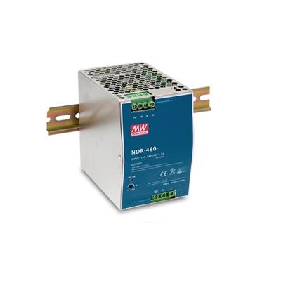 MEAN WELL NDR-480-24, DIN rail power supply, 24V, 480W