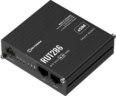 Teltonika RUT286, Industrial 4G Wi-Fi 4 router