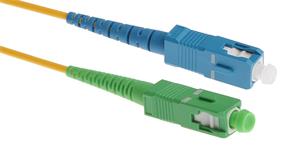 Masterlan fiber optic patch cord, SCupc-SCapc, Singlemode 9/125, simplex, 2m