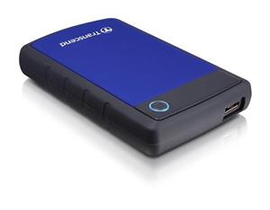 Transcend StoreJet 25H3B 1TB ext. HDD 2.5'' USB 3.0, SW Elite, antishock