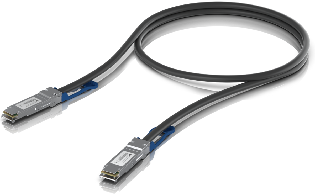 Ubiquiti UACC-DAC-QSFP28-0.5M, DAC cable, 100 Gbps, 0.5m