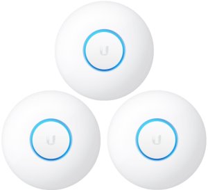 Ubiquiti UniFi UAP-nanoHD-3, Wave2 AC AP, PoE Not Included, 3-pack