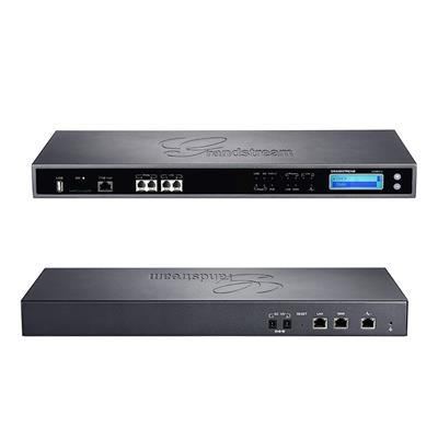 Grandstream UCM6510, IP PBX, 2000 users, 200 calls, 64 conf., T1/E1/J1, 2FXS, 1GB DDR3 Ram, 32GB Flash,