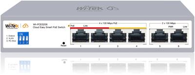 Wi-Tek WI-PCES206 Easy Smart Cloud PoE Switch