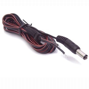 1.5 m DC cable (with 2.1/5.5 connector) straight