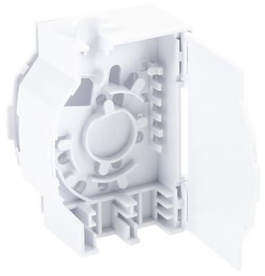 Masterlan DIN terminal fiber optic box for 4x SC/LC, including splice tray